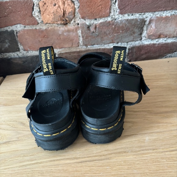 Dr.Martens Blaire Hydro Platform Sandals Leather Strap - Picture 5 of 7